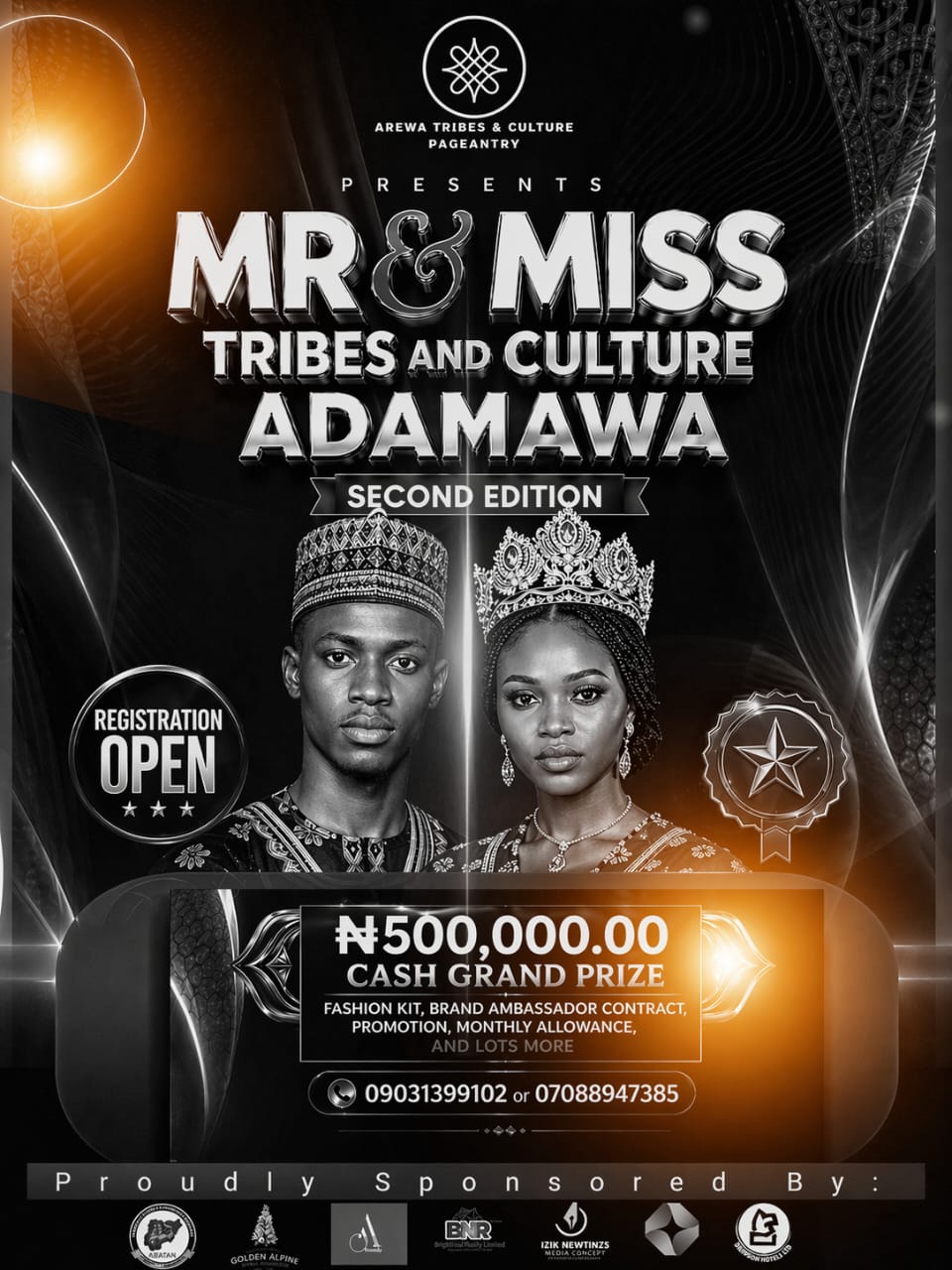 Mr & Miss Adamawa Poster